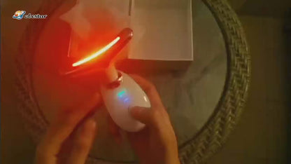 Dispositivo de terapia de luz LED triple y limpieza profunda